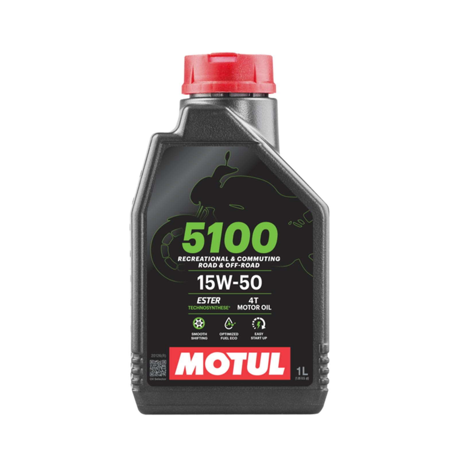 Motoröl 15W-50 Motul 5100 4T 15W-50-1L Flasche von 1kfz