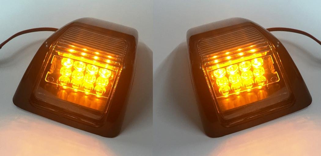 2 x LED rechts und links vorne Kontrollleuchten E4 markiert für FH 16 III 200812 OEM 82114500 82114506 von 24/7 AUTO