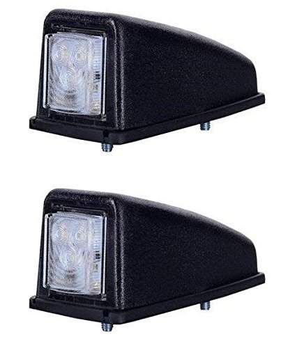 2 x LED Weiß Dach vor Ecke Marker Lights 12 V 24 V E9 markiert für LKW Truck Trailer von 24/7 AUTO