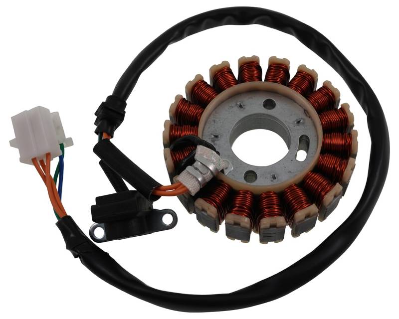 2EXTREME Lichtmaschine/Stator 18 Spulen D=93mm GY6 125, 150 kompatibel für Baja RT 150 4T AC, Suncity von 2EXTREME