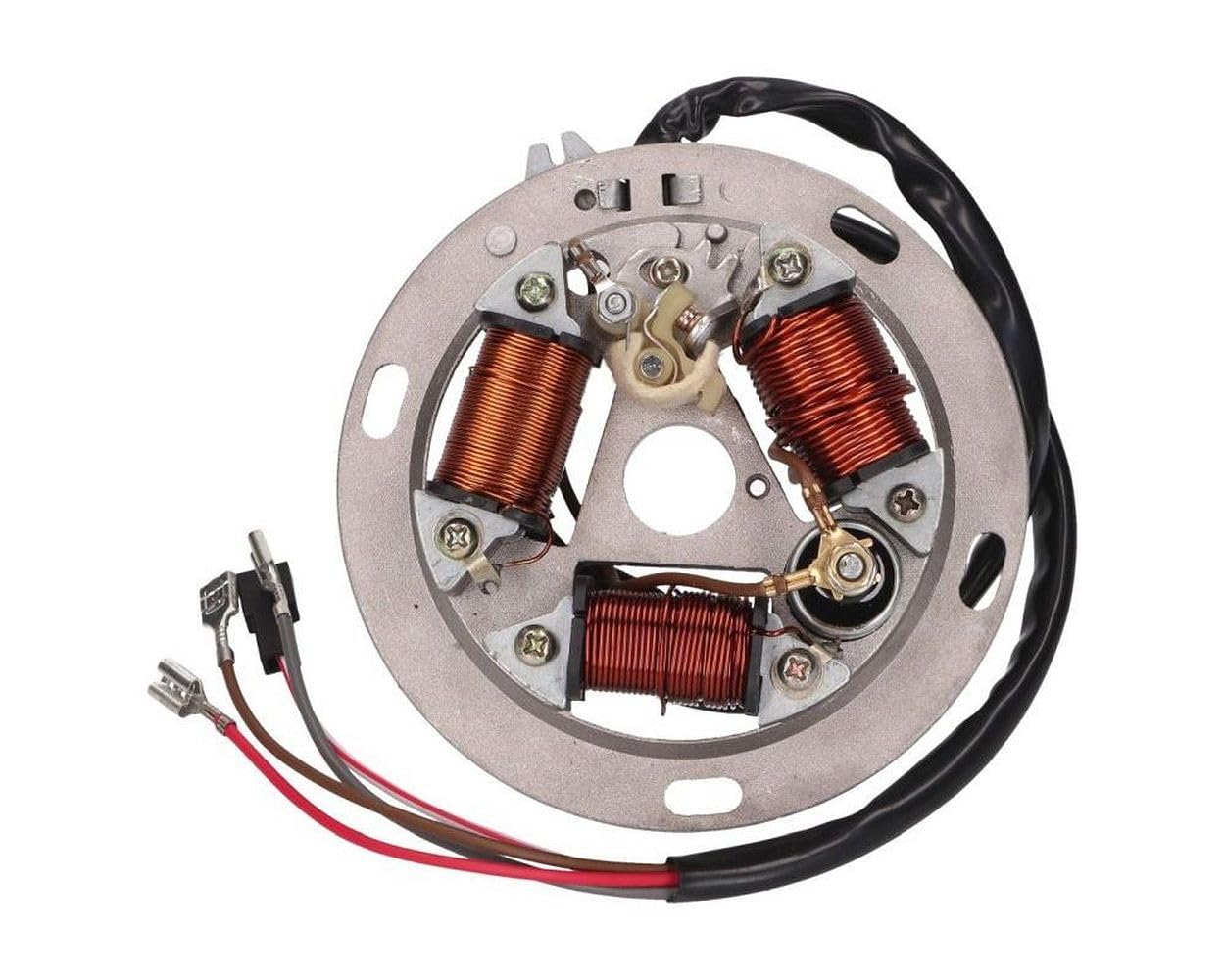 2EXTREME Lichtmaschine/Stator Unterbrecher 6V kompatibel für Simson S 51 E 50 2T AC, S70 1E 70 2T von 2EXTREME