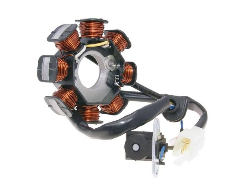 2EXTREME Lichtmaschine/Stator für Peugeot 4T 50ccm kompatibel mit Ludix 50 Professional, Speedfight 3 von 2EXTREME