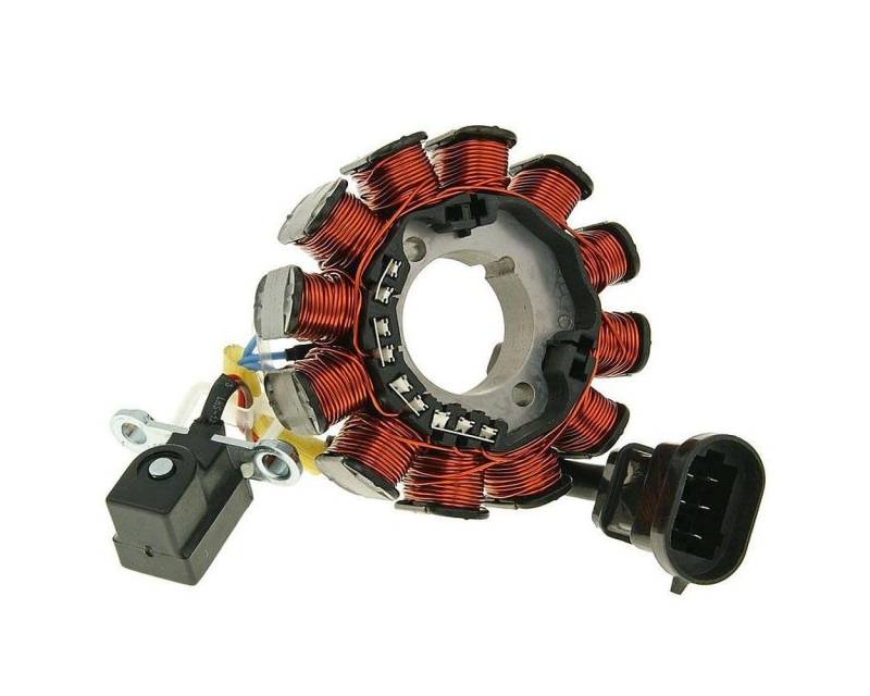 2EXTREME Lichtmaschine Stator kompatibel mit Aprilia SR 50, Gilera Runner Purejet 50, kompatibel mit Piaggio NRG 50 von 2EXTREME