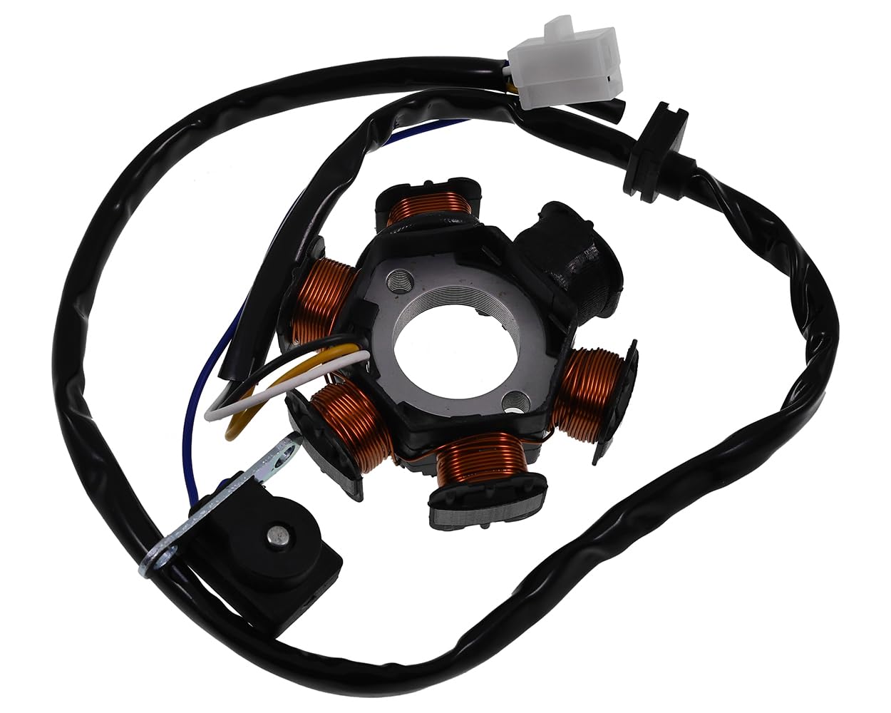 2EXTREME Lichtmaschine Stator kompatibel für Peugeot Speedfight 2 50 2-Takt S1, PEUGEOT Speedfight 2 LC, Speedfight 2 AC Euro 2, Speedfight 1 LC, Elyseo 50 G1A, SV 50 Geo, Speedfight 1 50 AC, Vivacity 50 von 2EXTREME