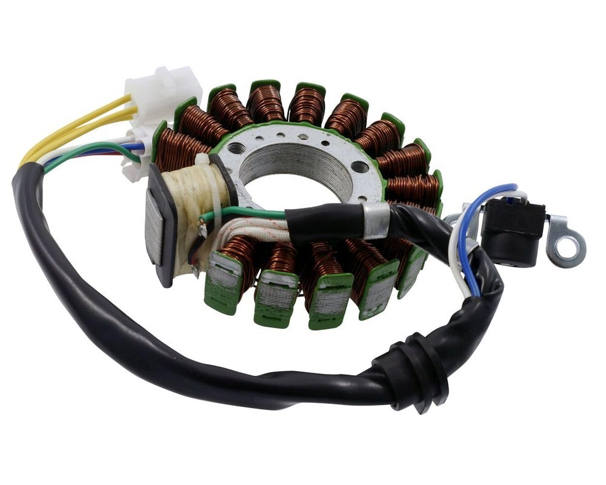 Lichtmaschine Stator kompatibel mit Yamaha Majesty 125 4T 98-2, Majesty 125 E 125 4T 3 kompatibel mit 9, Mbk Thunder 125 4T 1 2, Teo‘s 125 4T 0 von 2EXTREME