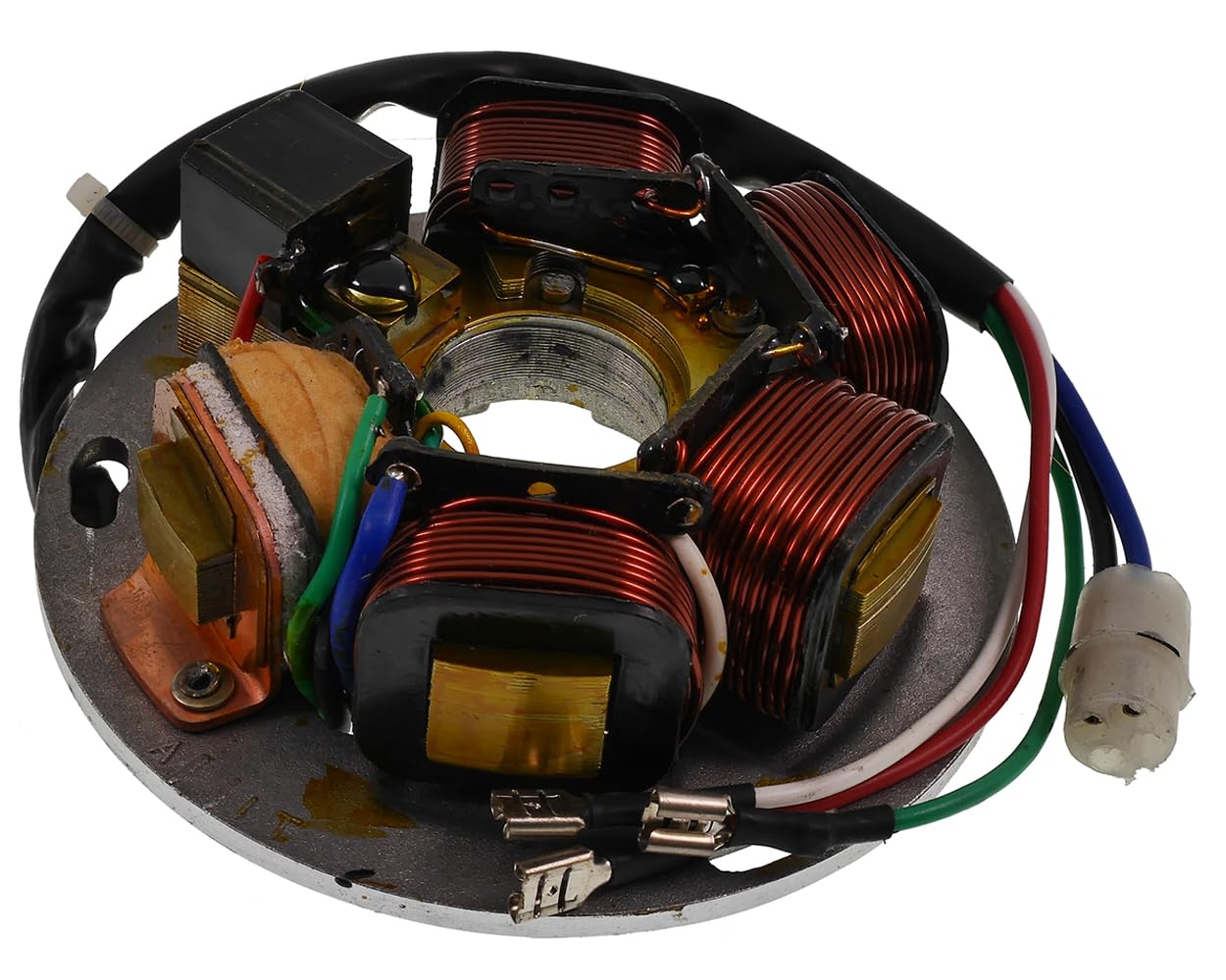 Lichtmaschine Zündgrundplatte 2EXTREME 12V 80W kompatibel für Vespa PX80-200 Lusso Zündung parts von 2EXTREME