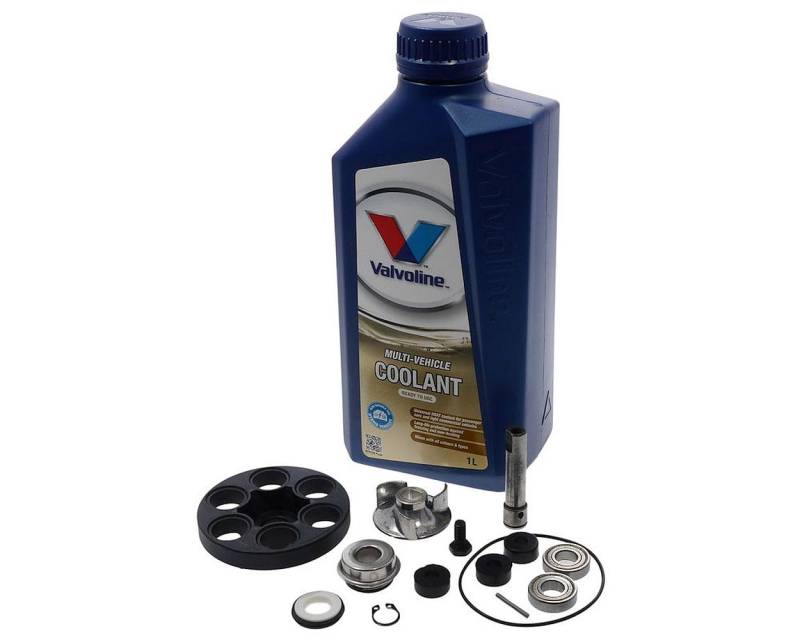 Reparaturset Wasserpumpe 1L Kühlflüssigkeit Volvoline kompatibel für Aprilia SR50 Suzuki Katana von 2EXTREME