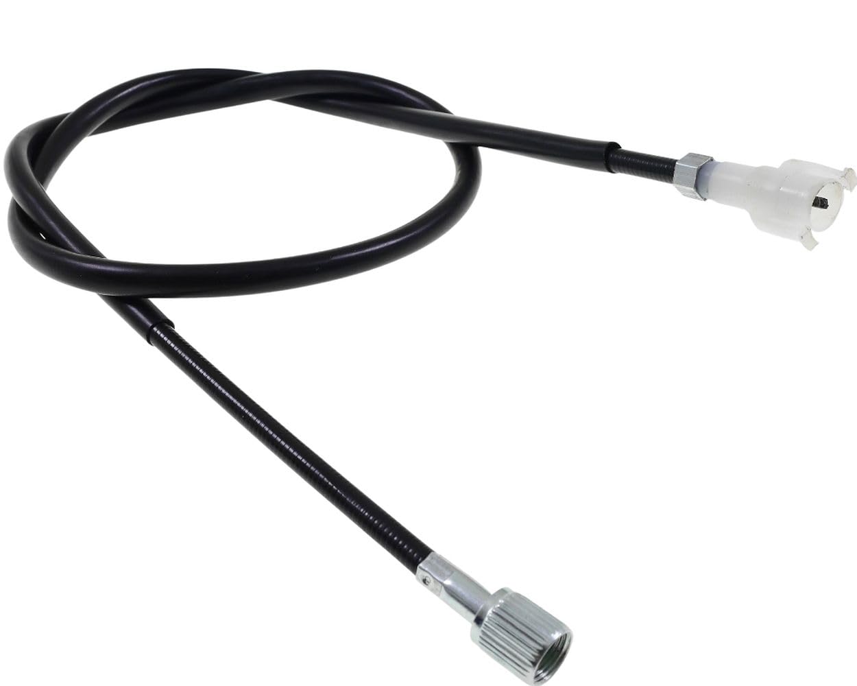 2EXTREME Tachowelle für Speedfight 1+2, Geschwindigkeitsmesser-Kabel, Tachometer Cable, 108cm, M12 Gewinde, Steckverbindung/Überwurfmutter von 2EXTREME