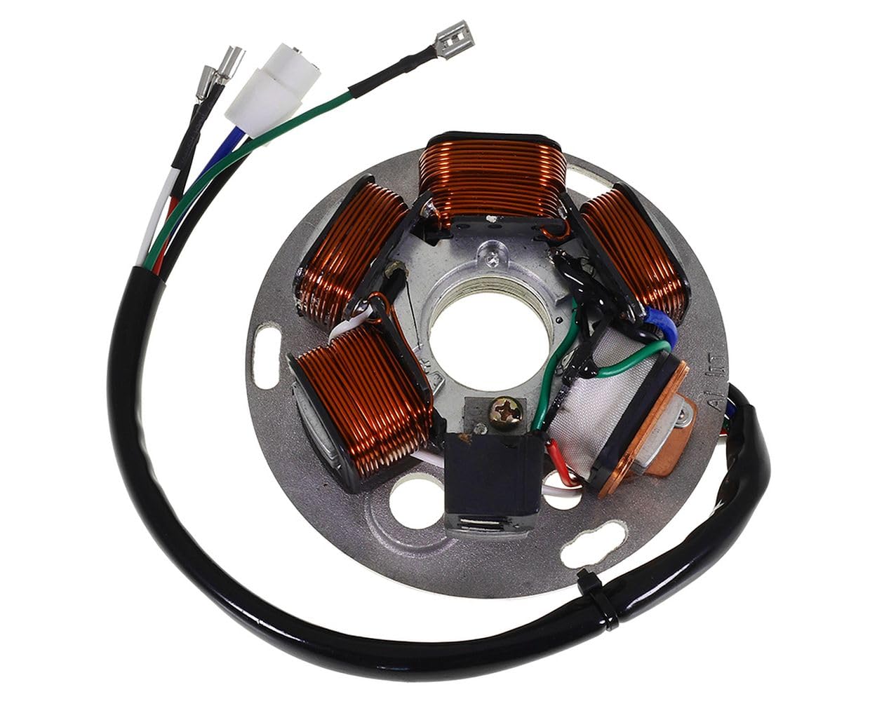 Zündung Lichtmaschine Stator 5 Polig Standard kompatibel mit Vespa PX 125/200 E Lusso von 2EXTREME