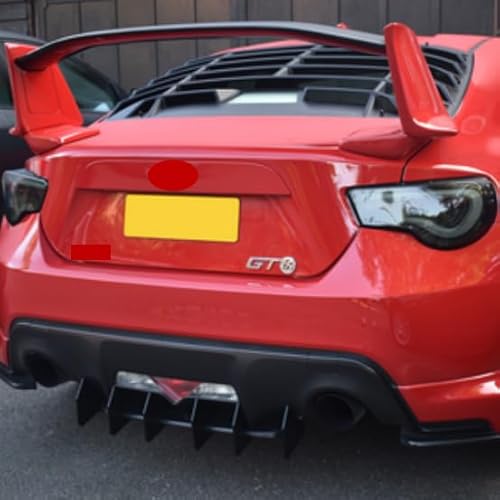 GT86 Aero Heckdiffusor-Set (6 Finnen) von 3D Cabin