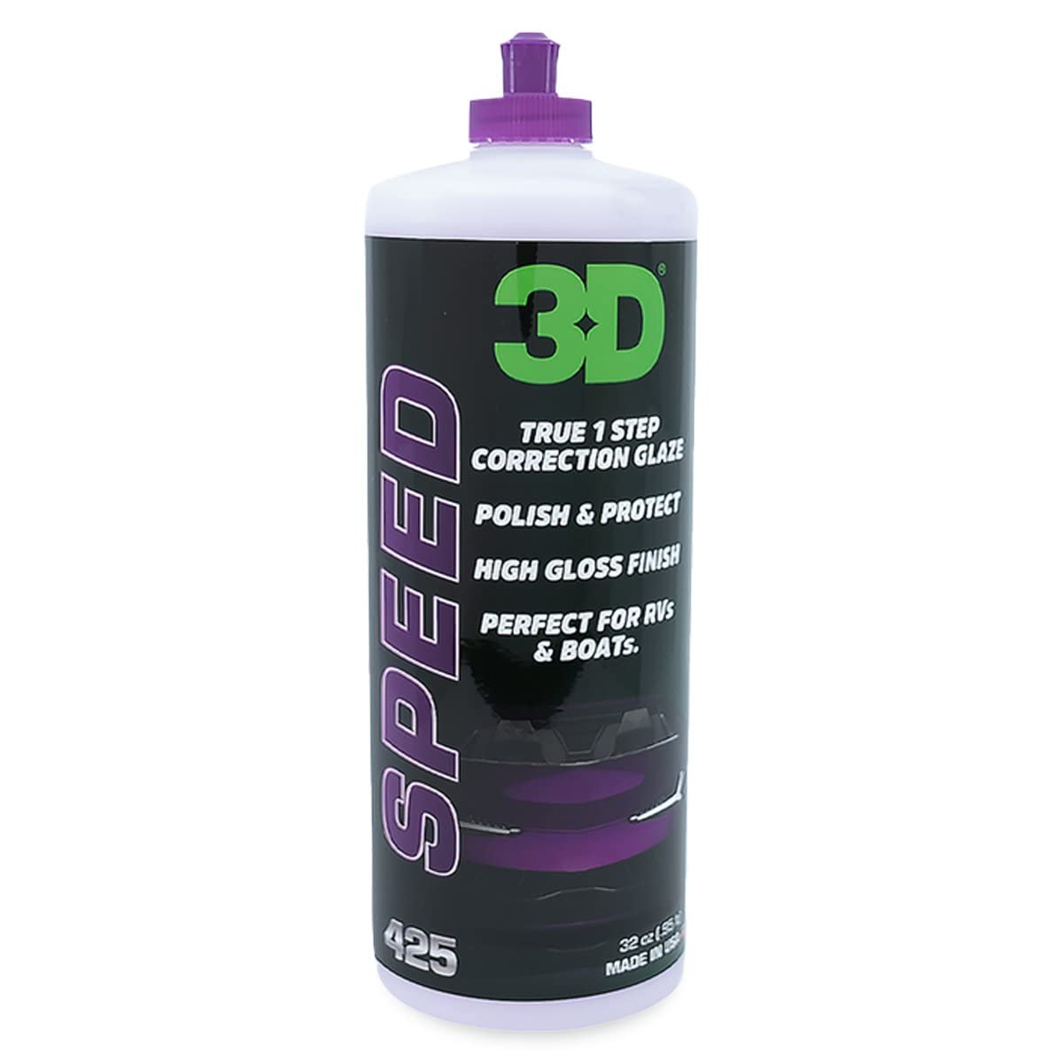 HD Speed OneStep Politur mit Wax/Versiegelung (32oz) von 3D