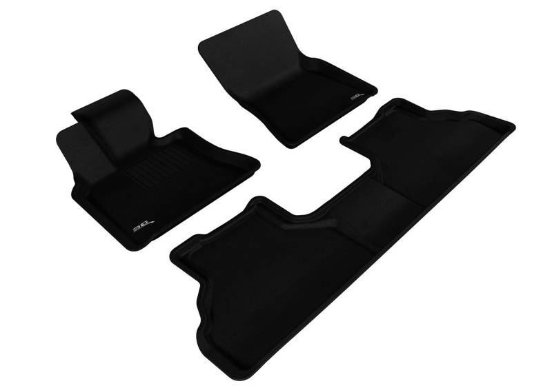 3D Maxpider komplett Set Custom Fit Allwetter-Fußmatten Kagu Gummi (Schwarz) von 3D MAXpider