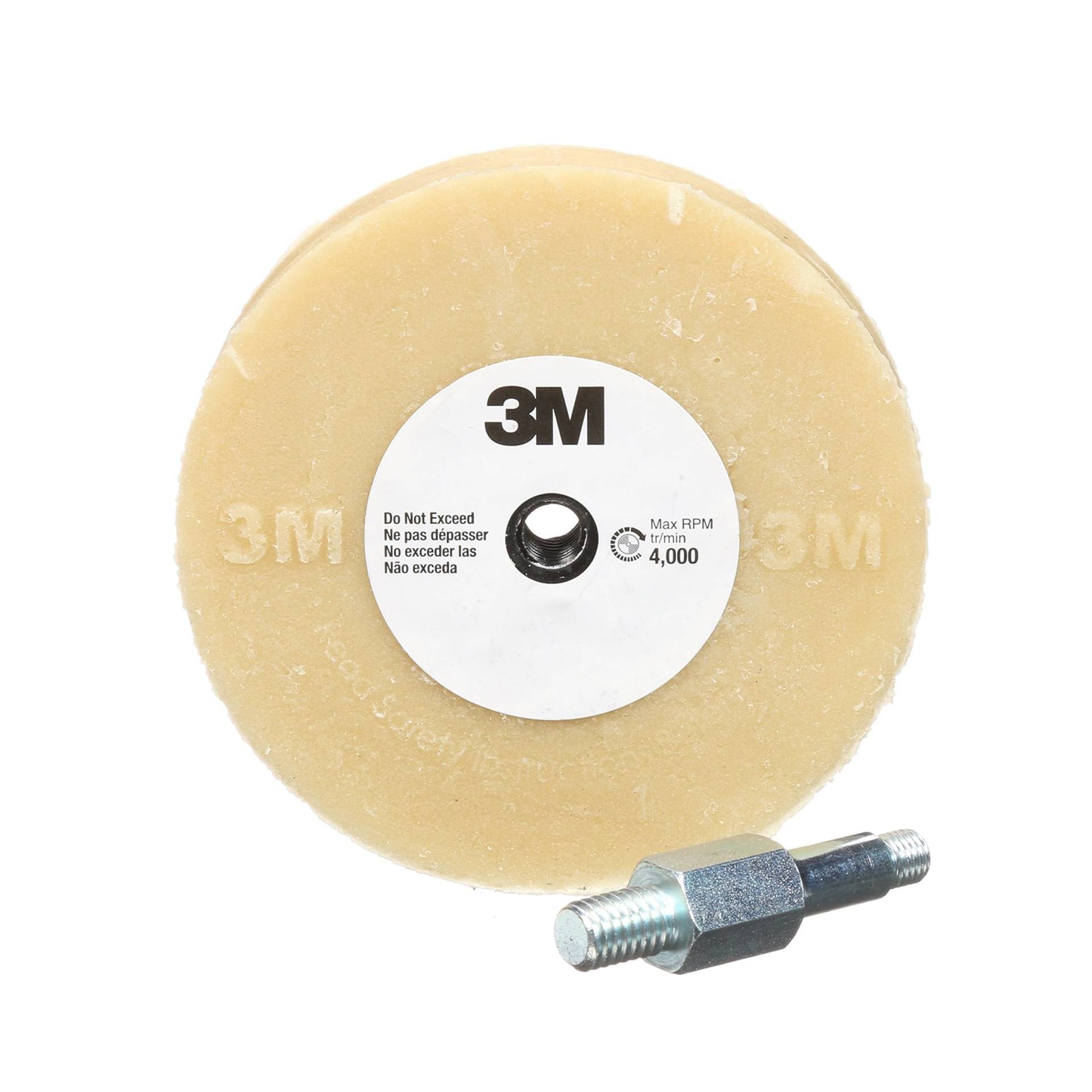 3 M Streifen Off Rad, 4 Inches, beige, 1 von Cubitron