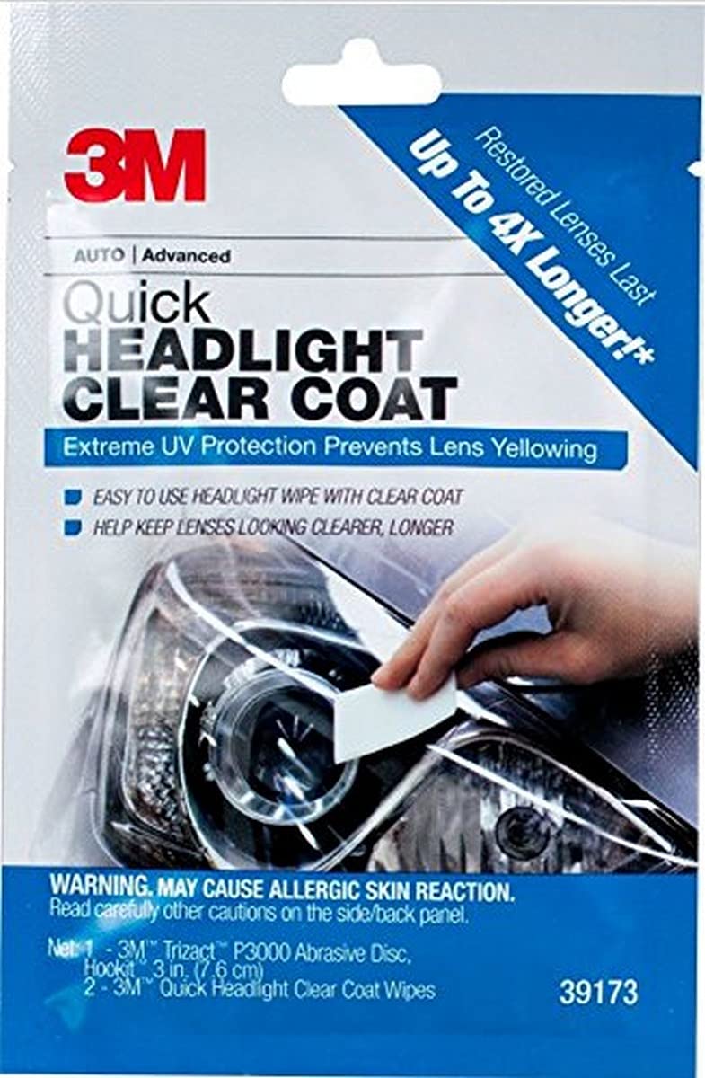 3M 39173 1 Pack Quick Headlight Clear Coat von 3M