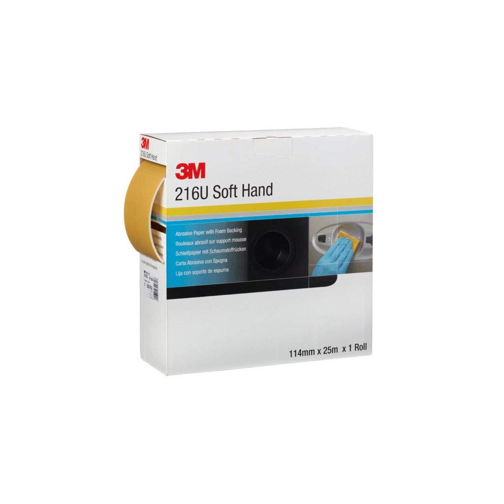 3M 51242 Schleifrolle Soft mit Schwamm 216U P 400 von 3M