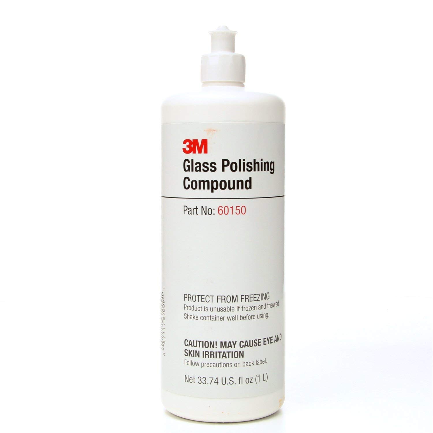 3M Glass Polishing Compound 60150, 1L Capacity, White (Pack of 1) von 3M