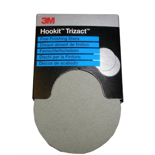 3M Hookit Trizact Fine Finishing Schleifscheiben 443SA P3000 15 Scheiben 150 mm von 3M