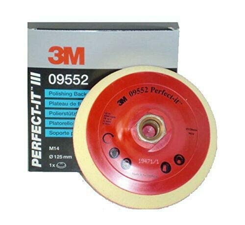 3 M Perfect-IT III POLIERSTÃœTZTELLER Klett 125 mm M14 09552 von 3M