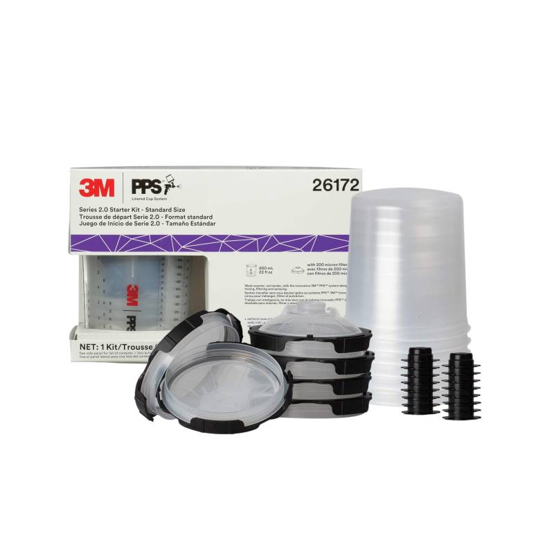 3M PPS PPS Series 2.0 26172 6-Pack Starter Kit, Standard von 3M