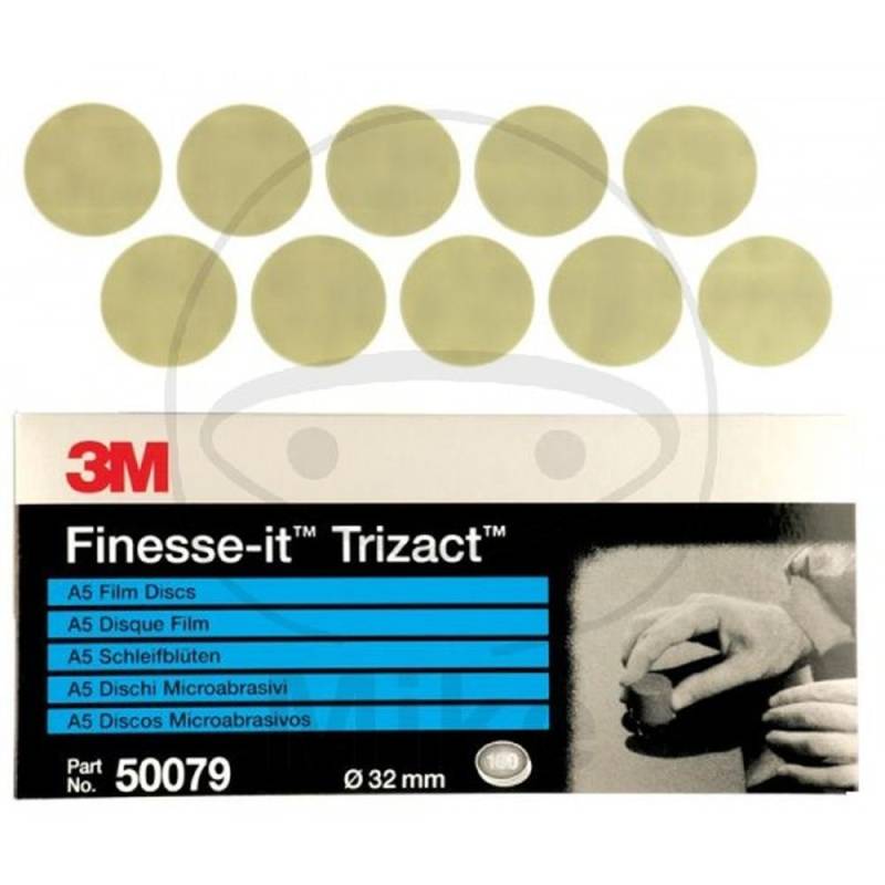 SCHLEIFBLUE TRIZACT 466LA FINESSE IT Inhalt 100 Stück von 3M