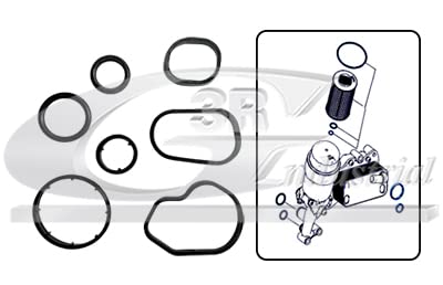 3RG Dichtungssatz Ölkühler 80582 von 3RG INDUSTRIAL