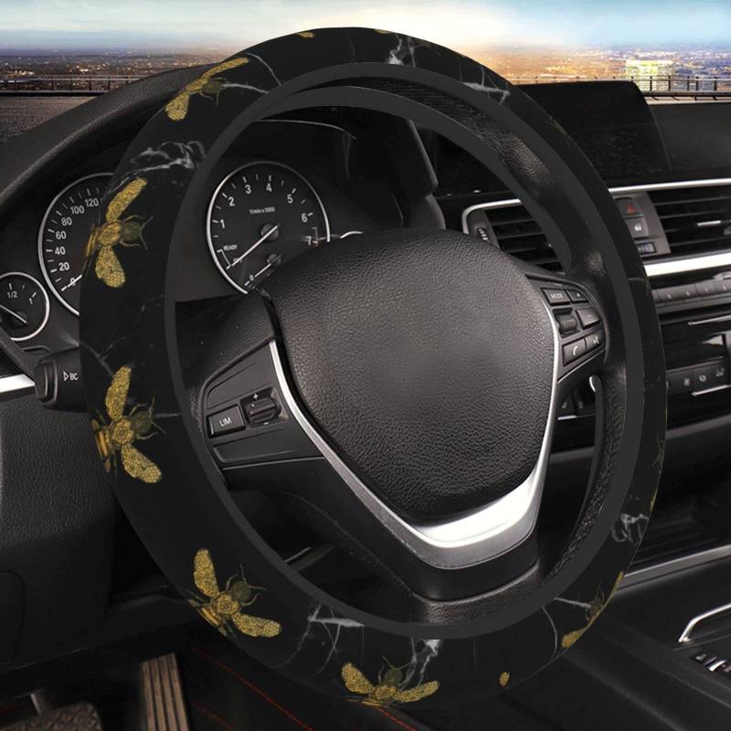 Lenkradhüllen Biene Anti Rutsch Steering Wheel Cover Universal Lenkrad Abdeckung 38Cm Für Auto Dekorzubehör SUV von 452