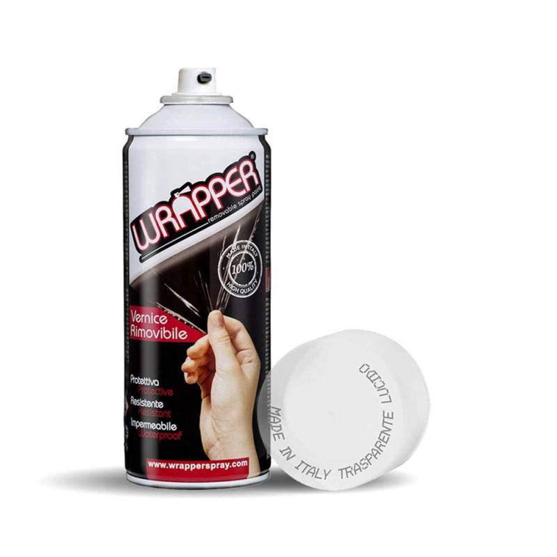 4R Quattroerre.it Wrapper Removable Lackspray RAL-Tinte transparent glänzend von 4R Quattroerre.it