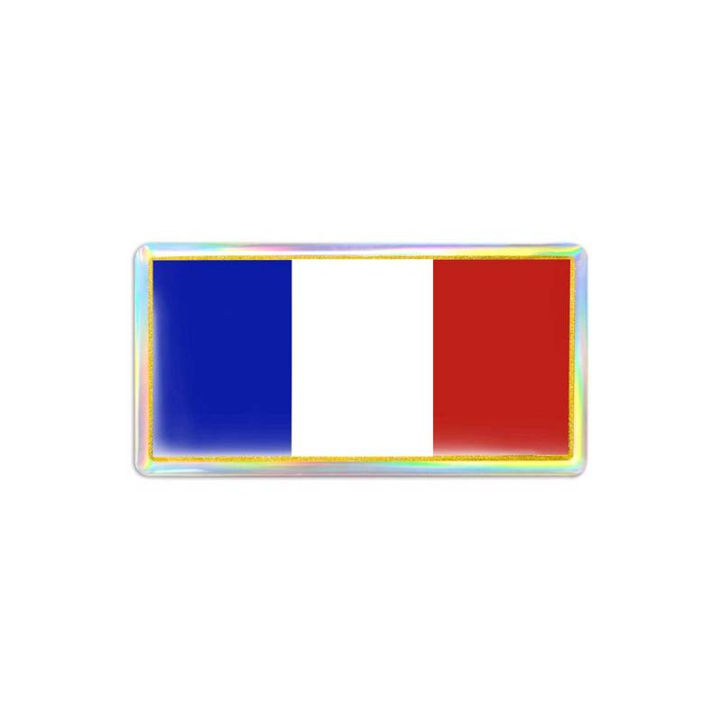 Quattroerre 499 Sticker Flagge Frankreich MM 80 x 40 3d von Quattroerre