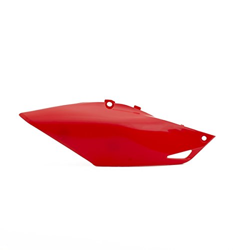 Kopie seitlicher Spoiler Nummernschildhalter für CRF 450 2013 bis 2016 CRF 250 von 2014 bis 2016 (rot CR) Farbe rot von 4moto