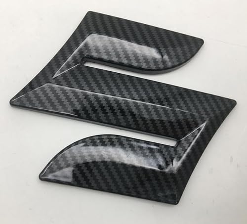 Auto Emblem Aufkleber für Suzuki Jimny 2016-2023, Buchstaben Emblem Aufkleber, Auto Body Abzeichen Sticker, Styling Zubehör,Carbon Fiber von 7ffeiLL