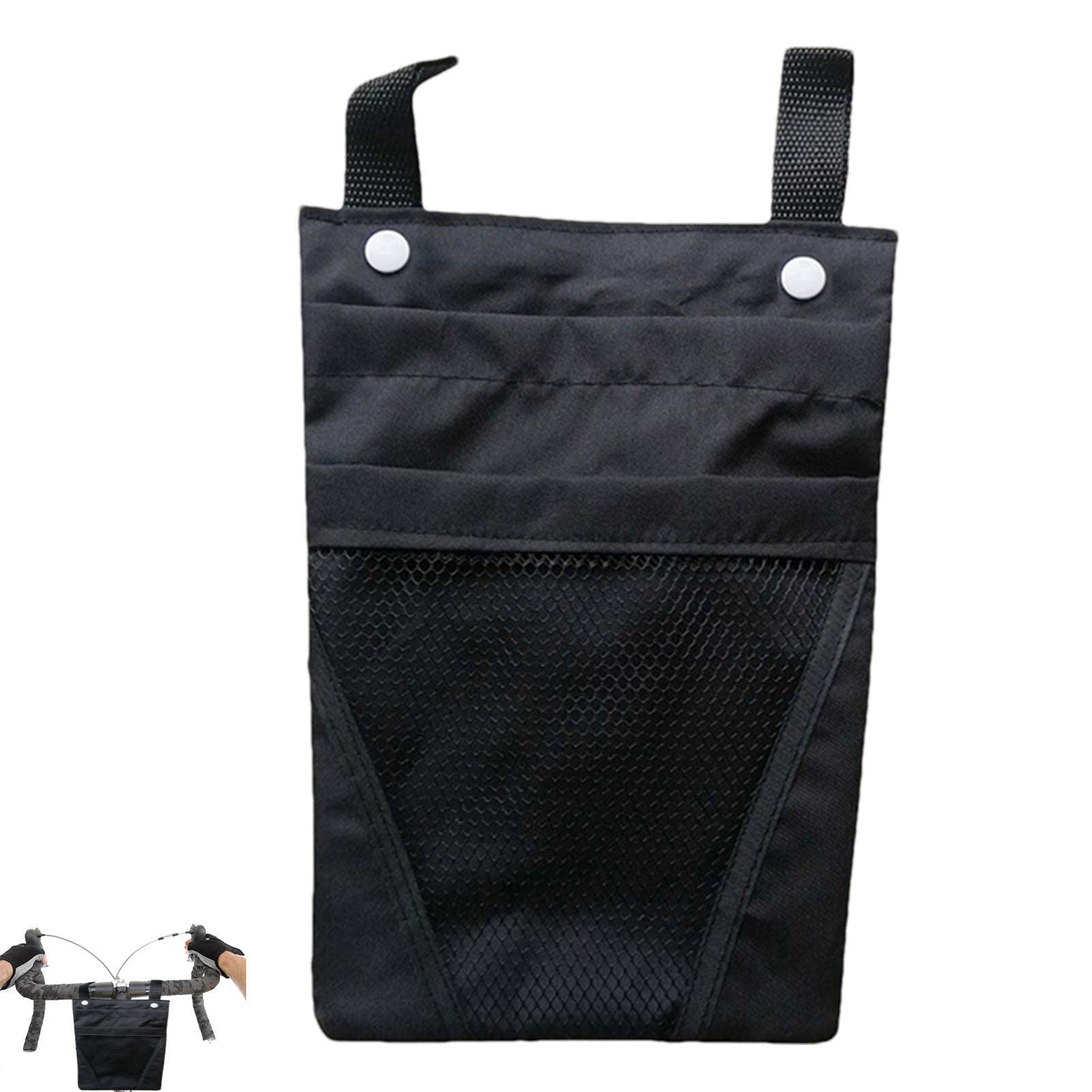 A/R Fahrrad-Lenkertasche – 600D Canvas Wasserdichte Fahrradtasche Fahrradtasche | Outdoor Fahrrad Aufbewahrungstasche Wasserflasche Handyhalter für Männer Frauen Kinder von A/R