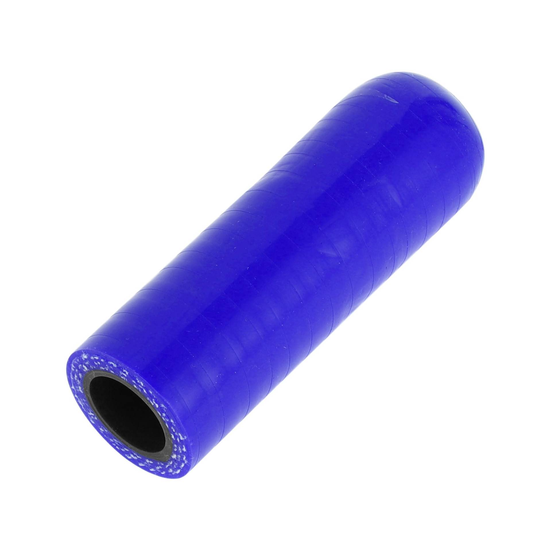 A ABSOPRO 1 Stk. 60mm Länge 14mm/0,55" ID Blaue Autosilikon-Gummischlauch-Endkappe Silikon-Verstärkungskappe für Bypass-Rohr Universal von A ABSOPRO