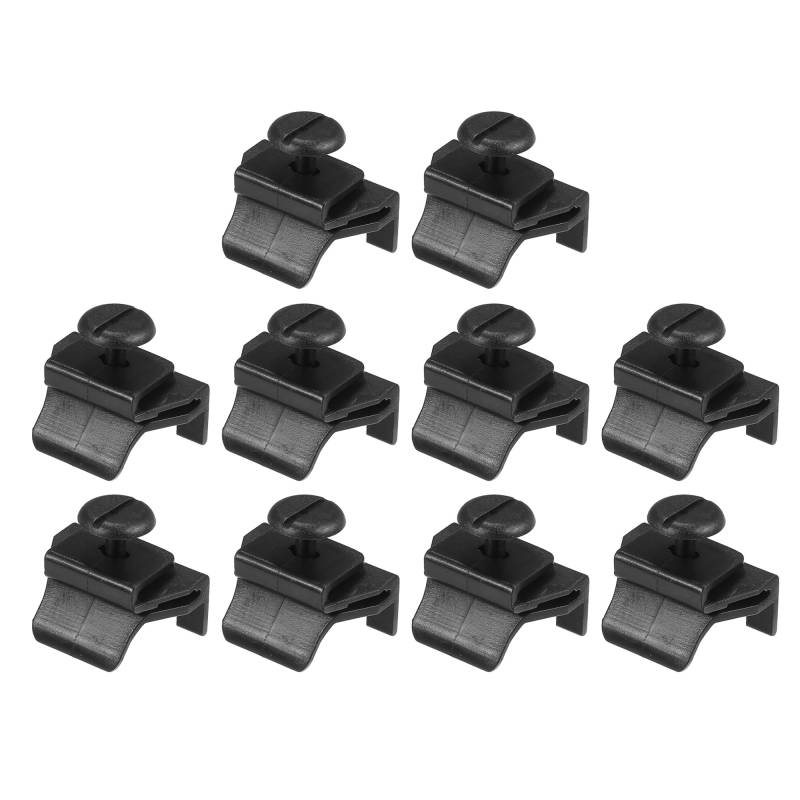 A ABSOPRO 10 Set Front Bumper Cover Clips Kompatibel für Toyota, Schwarz von A ABSOPRO