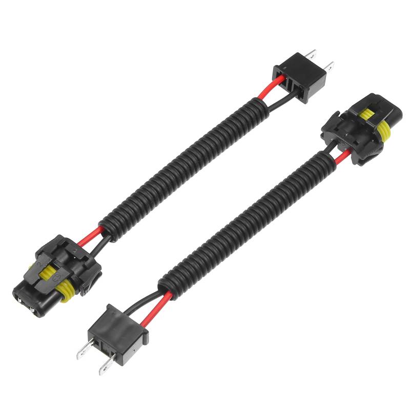 A ABSOPRO 2 Stück H7 Stecker auf 9005 9006 Buchsen Draht Adapter für Auto von A ABSOPRO