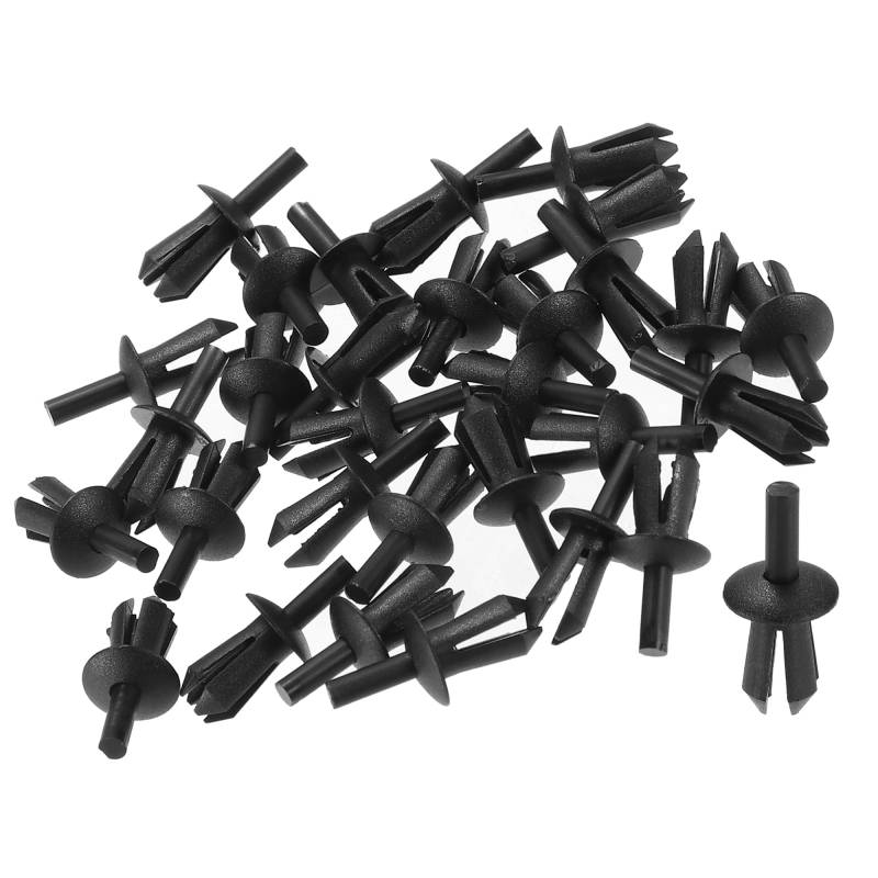 A ABSOPRO 30 Stück Kotflügel Liner Clips Ersatz passend für BMW 128i Schwarz von A ABSOPRO