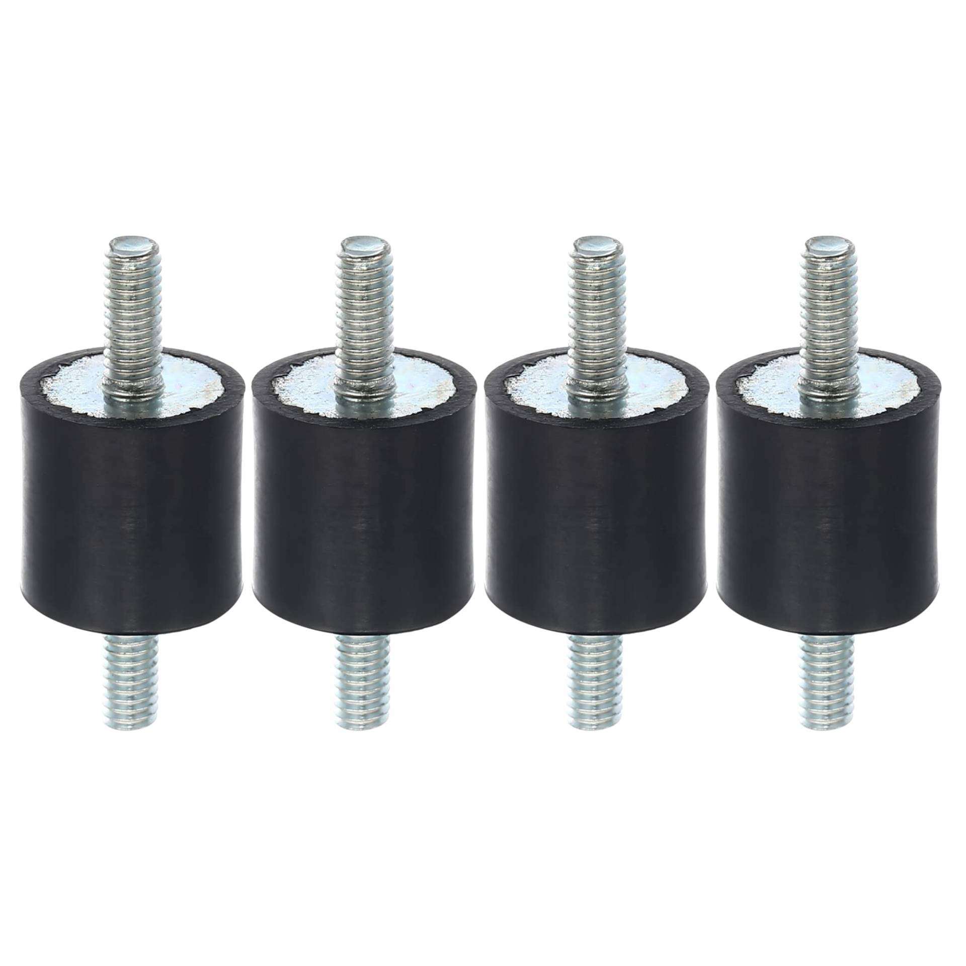 A ABSOPRO 4 Stück M4 Anti Vibrations Gummi Isolator Halterung 15x15mm für Auto Motor von A ABSOPRO