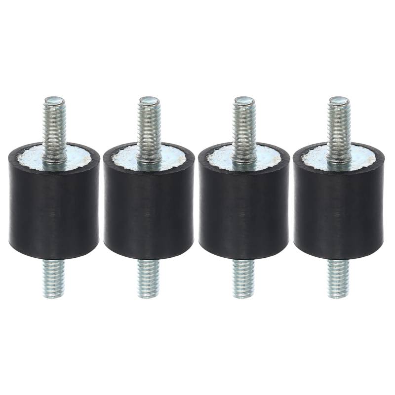 A ABSOPRO 4 Stück M4 Anti Vibrations Gummi Isolator Halterung 15x15mm für Auto Motor von A ABSOPRO