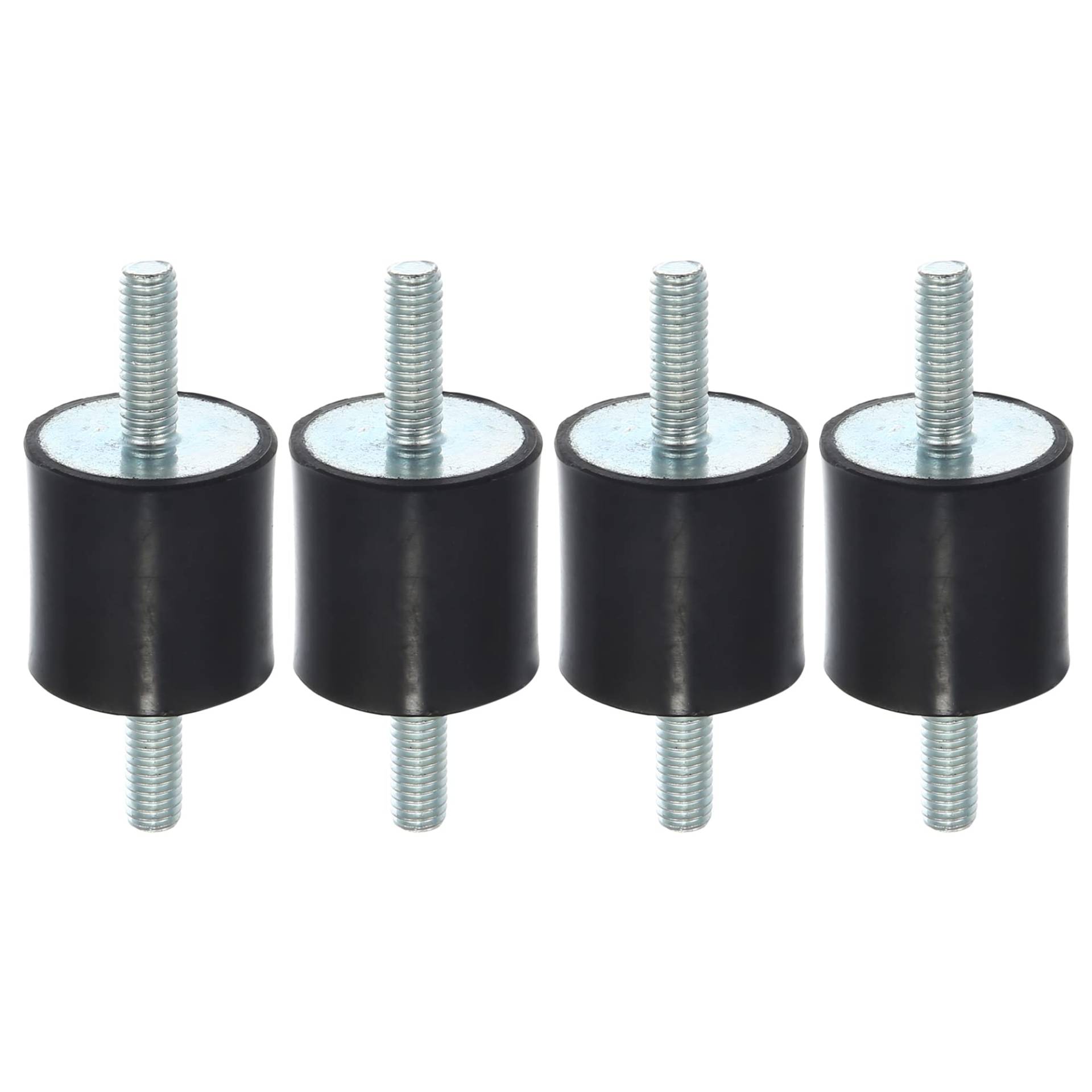 A ABSOPRO 4 Stück M6 Anti Vibrations Gummi Isolator Halterung 25x25mm für Auto Motor von A ABSOPRO