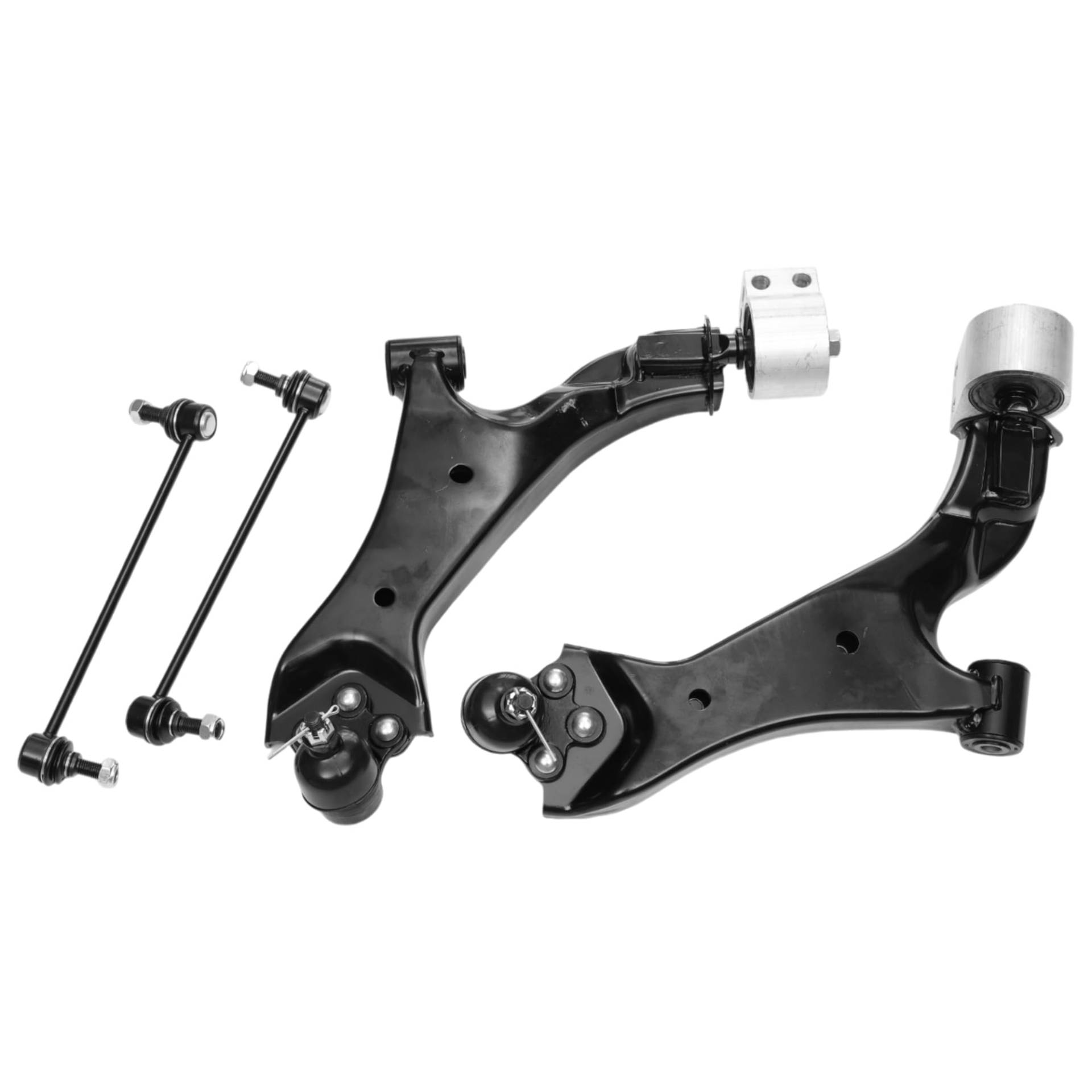 A ABSOPRO 4 Stück Vordere Aufhängungssatz Untere Querlenker Vordere Stabilisator Koppelstange für Chevrolet Equinox 2010-2017 für GMC Terrain 2010-2017 Nr.524157/524158 von A ABSOPRO