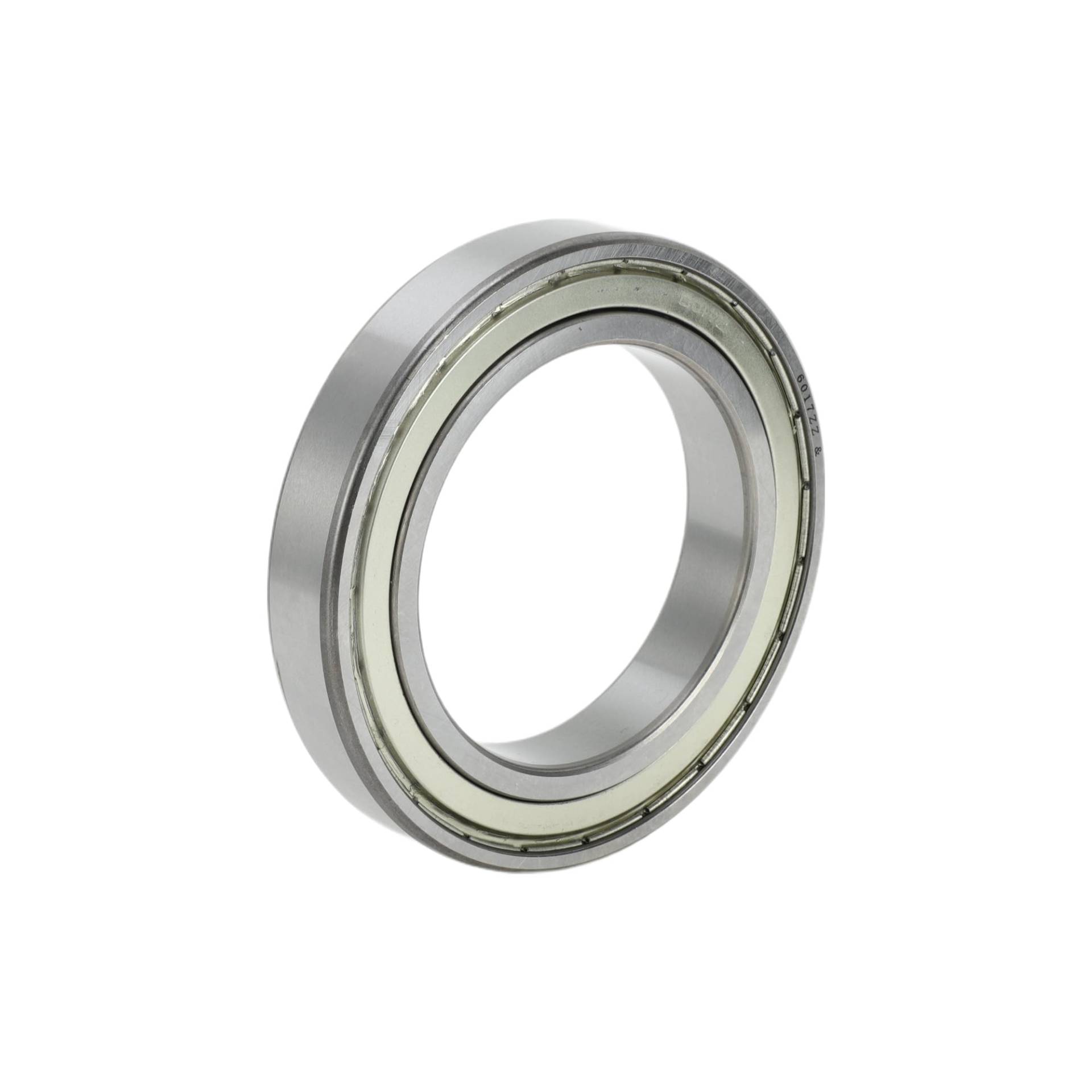 A ABSOPRO 6017ZZ & Deep Groove Ball Bearings P0 85x130x22mm Geschmierte Lager Doppel-Metall-Dichtung Silberfarben Scooter Skateboard Rad von A ABSOPRO