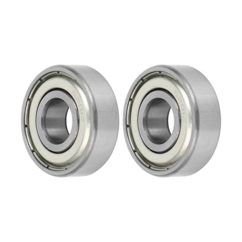 A ABSOPRO 2 Stück 6201z Rillenkugellager P6 12x32x10mm Kugellager Geschmierte Lager Metallversiegelung Silberton Scooter Skateboard Rad Artikelaustausch von A ABSOPRO