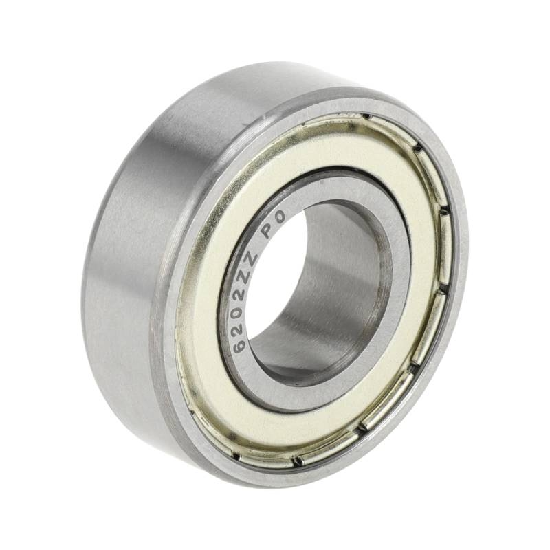 A ABSOPRO 6202ZZ Rillenkugellager P0 15x35x11mm Geschmierte Lager Doppel-Metall-Dichtung Silberton Scooter Skateboard Rad von A ABSOPRO