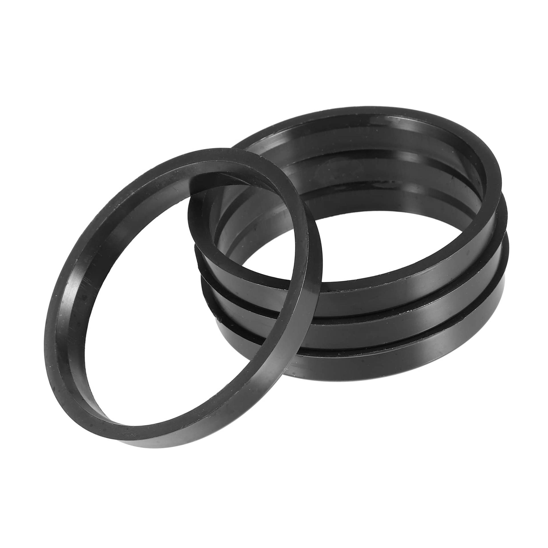 A ABSOPRO 72.6 bis 66.1mm Radnabe Zentrisch Ringe Kunststoff Schwarz (Satz von 4) von A ABSOPRO