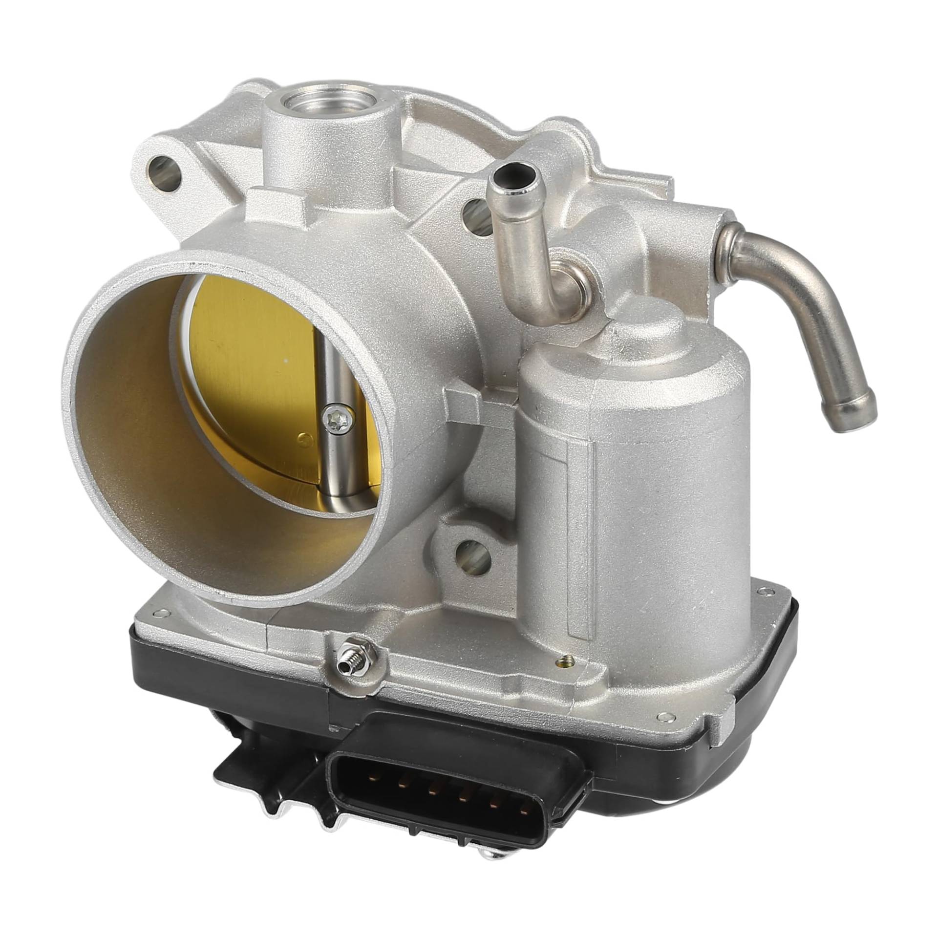 A ABSOPRO Elektronische Drosselklappenbaugruppe Nr. 1450A101 Motor-Drosselklappenbaugruppe für Mitsubishi Lancer 2.0L 2.4L 2009-2012 Aluminium von A ABSOPRO