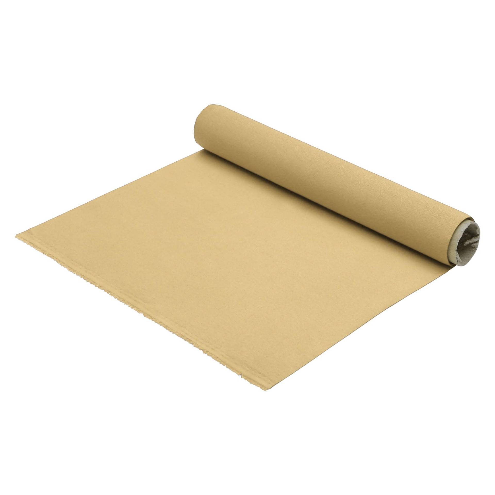 A ABSOPRO Kopfhimmel Stoff 15,7"Lx57"W Innenverkleidung DIY Dachreparatur Ersatz Wildleder Stoff Khaki von A ABSOPRO