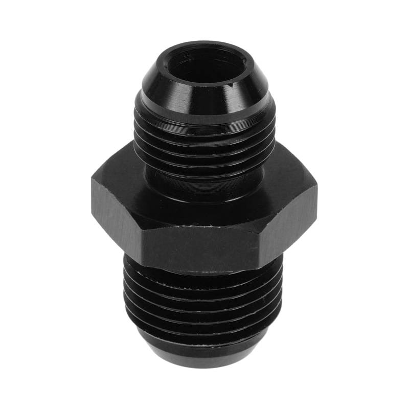 A ABSOPRO Male Flare Reducer Schlaucharmatur Adapter AN10-AN8 Kraftstoffleitung Verbinder Aluminium Schwarz von A ABSOPRO