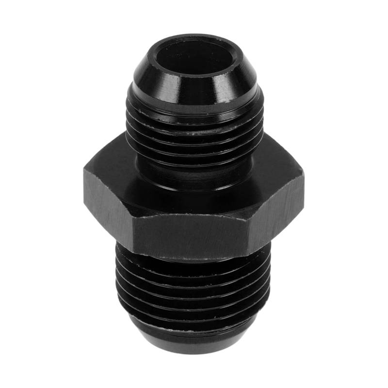 A ABSOPRO Male Flare Reducer Schlaucharmatur Adapter AN8-AN10 Kraftstoffleitung Verbinder Aluminium Schwarz von A ABSOPRO