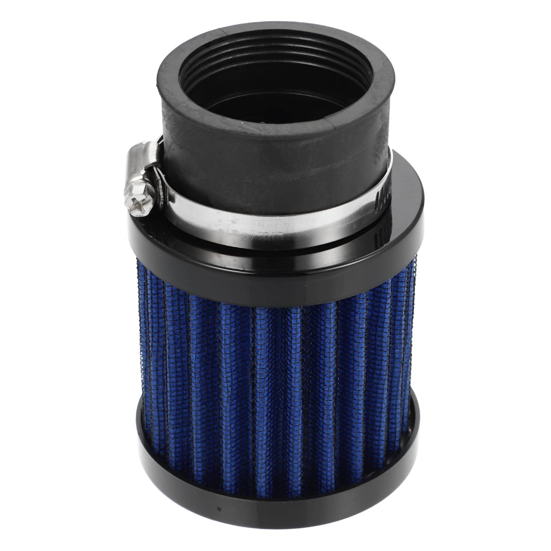 A ABSOPRO Motorrad Luftfilter Universal 28mm bis 48mm für HONDA Blau Schwarz von A ABSOPRO