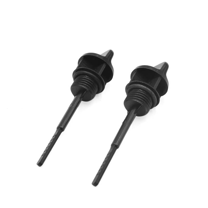 A ABSOPRO Motorrad Ölmessstab Stecker Öltank Füllstandsmesskappe (Set von 2) von A ABSOPRO