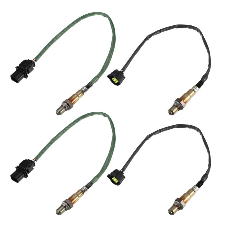 A ABSOPRO O2-Sauerstoffsensor Nr. A0065424018/A0045427018 stromaufwärts, stromabwärts, links, rechts für Mercedes-Benz GL450 2007-2012 (Set aus 4 Stück) von A ABSOPRO